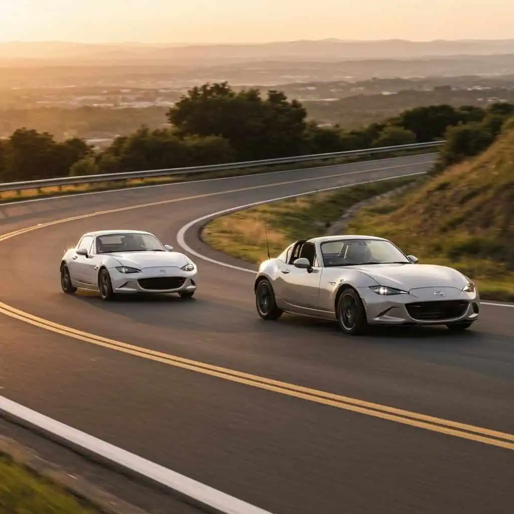 Frajda z jazdy: Mazda MX-5 NA kontra Mazda MX-5 ND – pojedynek legend